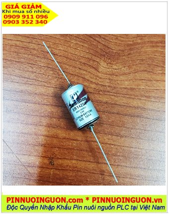 Sunmoon ER14250 (Trục thép 2 đầu); Pin nuôi nguồn Sunmoon ER14250 lithium 3.6v 1/2AA 1200mAh